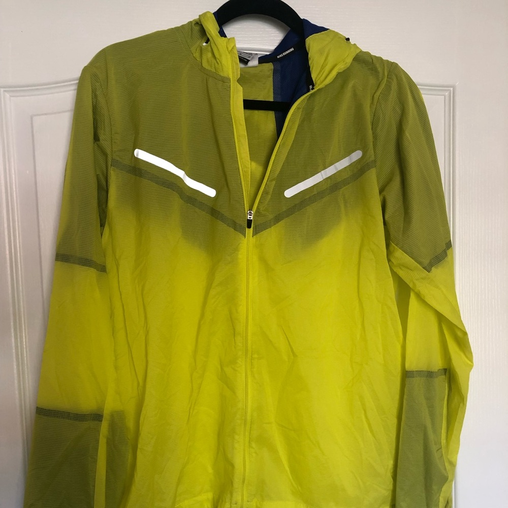 Nike neon windbreaker